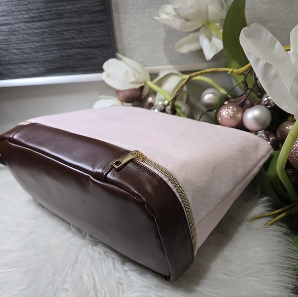 Juicy Couture Pink/ Brown oG Cosmetic BagVERY RARE! New - Picture 7 of 7